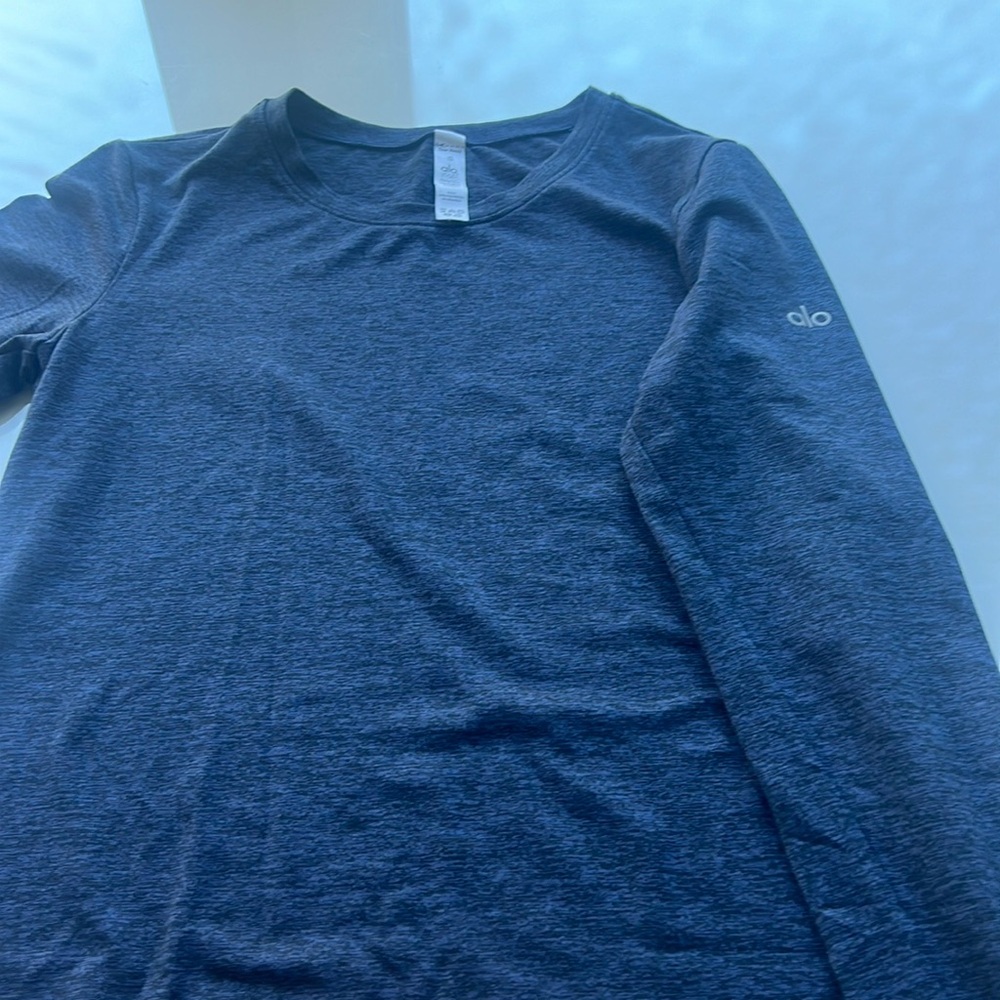 Ali blue workout top